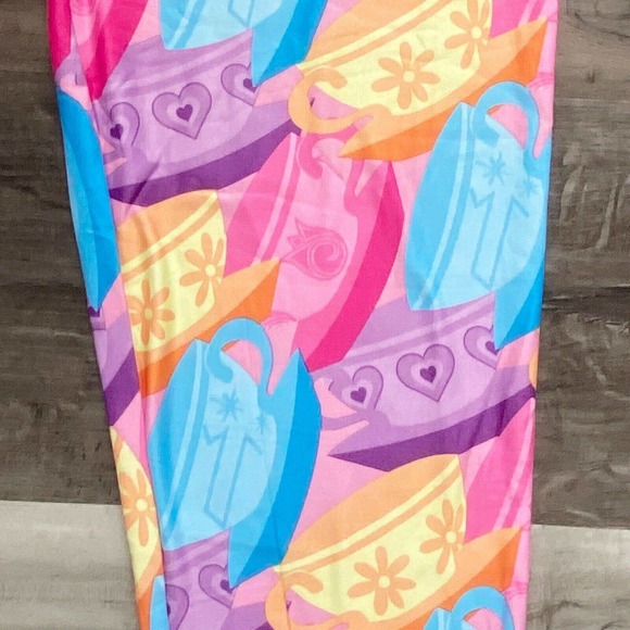 Disney Parks Mad Tea Party Teacup Print Leggings - Picture 7 of 11